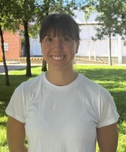 Luciana Mamprin, Analista de Cáscara, en oficinas de Citrusvil, Cevil Pozo, Tucumán